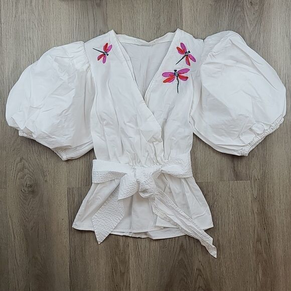 Trina Turk Fiona Top Blouse size XS - Picture 2 of 8